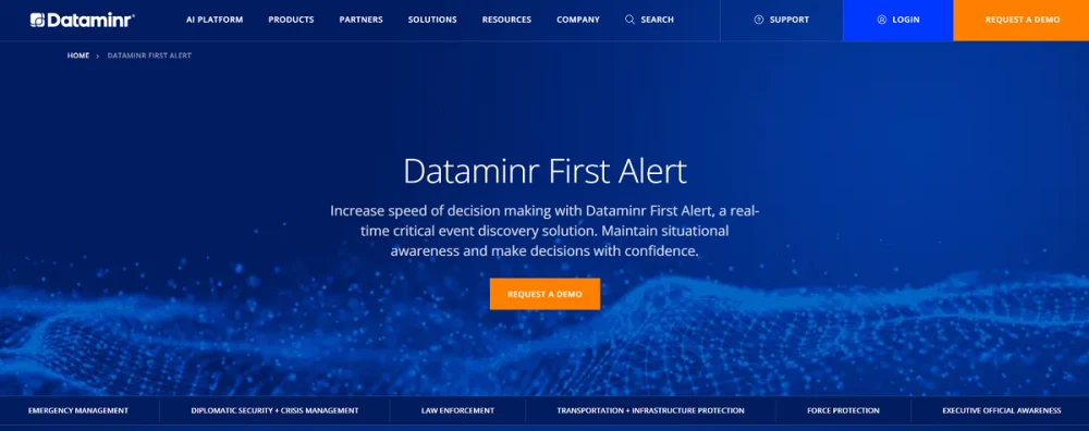Dataminr First Alert