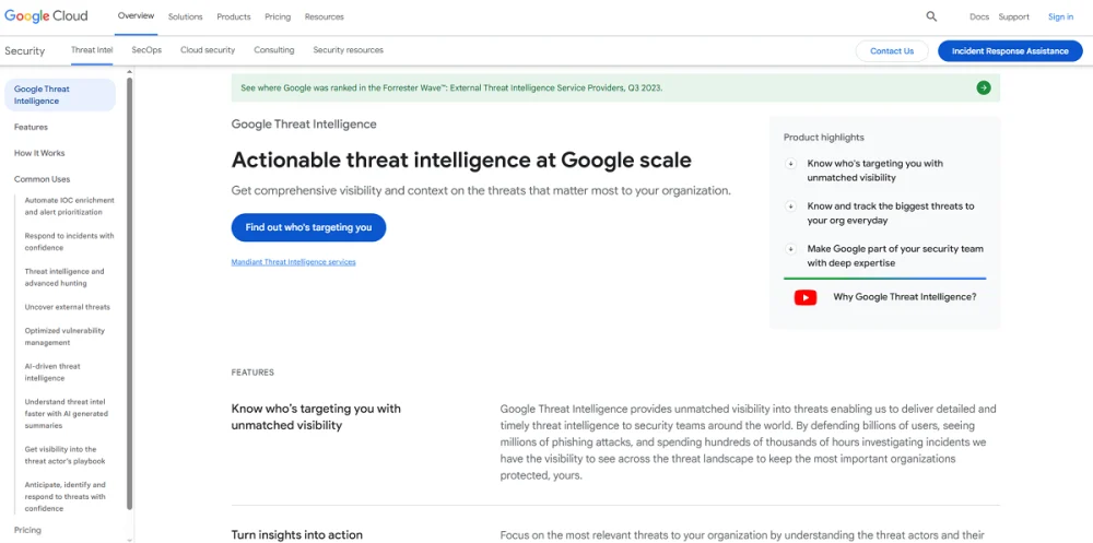 Google Threat Intelligence